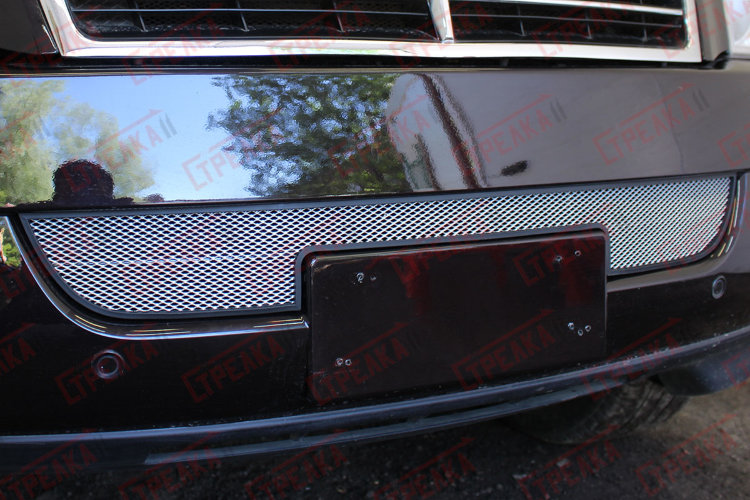 Сетка защитная в бампер Standart хром Strelka SsangYong Rexton 2001-2015 no.3359
