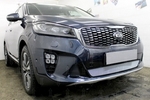 Сетка защитная в бампер Standart хром Strelka KIA Sorento Prime 2015-2019