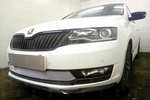 Сетка защитная в бампер Standart хром Strelka Skoda Rapid 2012-2019