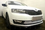 Сетка защитная в бампер Standart хром Strelka Skoda Rapid 2012-2019