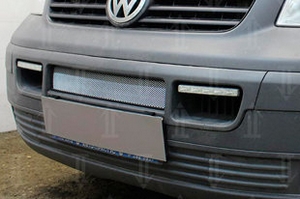 Сетка защитная в бампер Standart хром Strelka Volkswagen Transporter T5 2003-2015 ― Auto-Clover