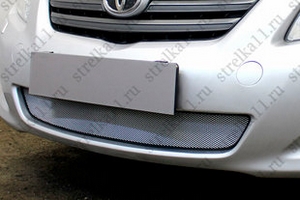 Сетка защитная в бампер Standart хром Strelka Toyota Corolla 2007-2013 ― Auto-Clover