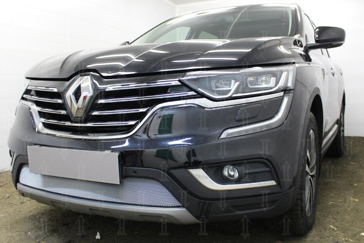 Сетка защитная в бампер Standart хром Strelka Renault Koleos 2016-2019 no.5449