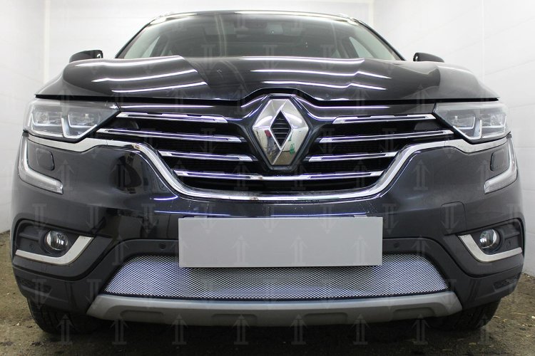Сетка защитная в бампер Standart хром Strelka Renault Koleos 2016-2019 no.5449