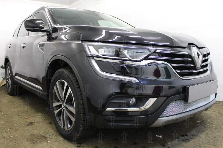 Сетка защитная в бампер Standart хром Strelka Renault Koleos 2016-2019 no.5449