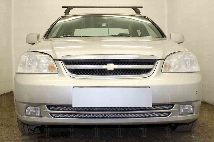 Сетка защитная в бампер Standart хром Strelka Chevrolet Lacetti 2002-2013 no.5627