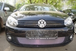 Сетка защитная в бампер Standart хром Strelka Volkswagen Golf VI 2009-2013