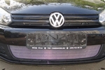 Сетка защитная в бампер Standart хром Strelka Volkswagen Golf VI 2009-2013