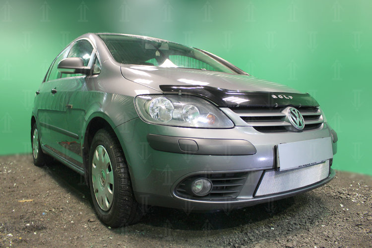 Сетка защитная в бампер Standart хром Strelka Volkswagen Golf V 2004-2009 no.5778