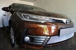 Сетка защитная в бампер Standart хром Strelka Toyota Corolla 2013-2019