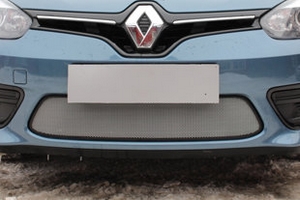 Сетка защитная в бампер Standart хром Strelka Renault Fluence 2010-2019 ― Auto-Clover