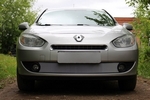 Сетка защитная в бампер Standart хром Strelka Renault Fluence 2010-2019