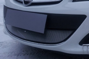 Сетка защитная в бампер Standart хром Strelka Opel Astra J 2009-2015 ― Auto-Clover