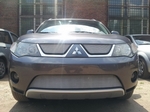 Сетка защитная в бампер Standart хром Strelka Mitsubishi Outlander II 2006-2013
