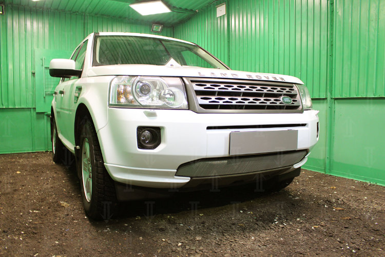 Сетка защитная в бампер Standart хром Strelka Land Rover Freelander II 2006-2015 no.5966