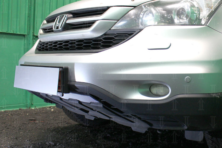 Сетка защитная в бампер Standart хром Strelka Honda CR-V III 2007-2011 no.5979