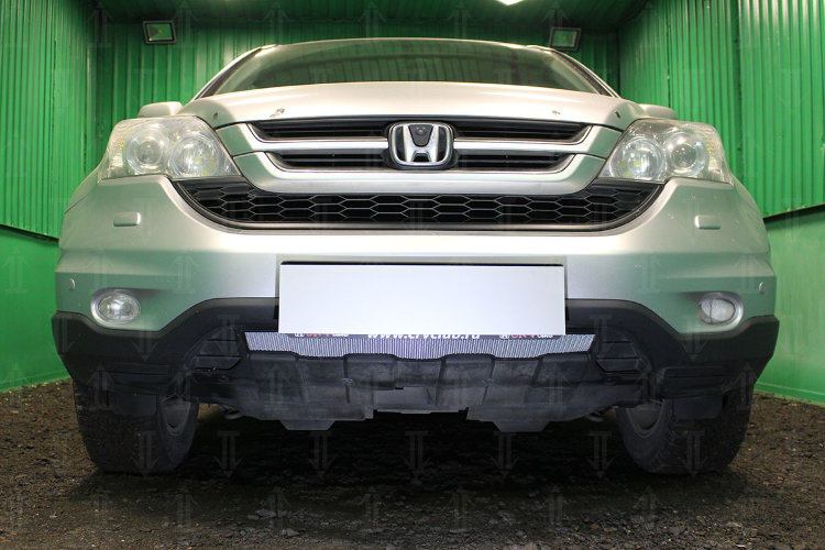 Сетка защитная в бампер Standart хром Strelka Honda CR-V III 2007-2011 no.5979