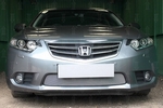 Сетка защитная в бампер Standart хром Strelka Honda Accord IX 2013-2019