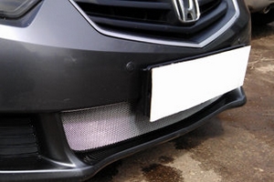 Сетка защитная в бампер Standart хром Strelka Honda Accord VIII 2008-2012 ― Auto-Clover
