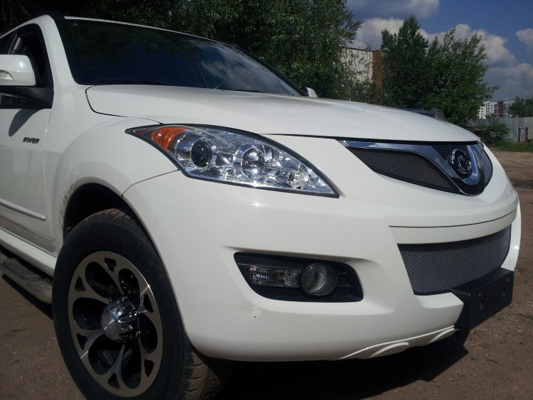 Сетка защитная в бампер Standart хром Strelka Great Wall Hover H5 2010-2019 13308