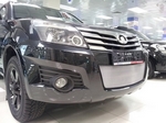 Сетка защитная в бампер Standart хром Strelka Great Wall Hover H3 2005-2019