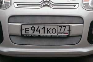 Сетка защитная в бампер Standart хром Strelka Citroen C3 Picasso 2009-2019 ― Auto-Clover