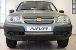Сетка защитная в бампер Standart хром Strelka Chevrolet Niva 2002-2019