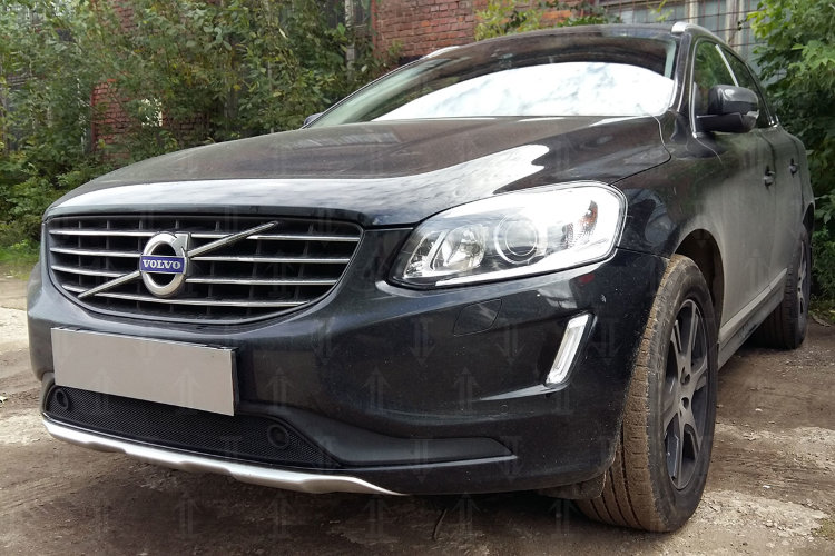 Сетка защитная в бампер Standart хром Strelka Volvo XC60 2008-2017 13208