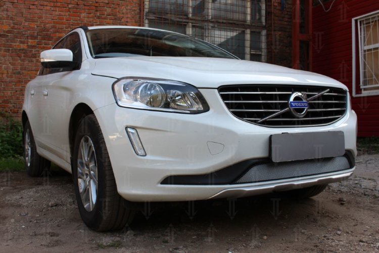 Сетка защитная в бампер Standart хром Strelka Volvo XC60 2008-2017 13208