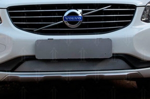 Сетка защитная в бампер Standart хром Strelka Volvo XC60 2008-2017 ― Auto-Clover