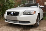Сетка защитная в бампер Standart хром Strelka Volvo S40 2004-2012