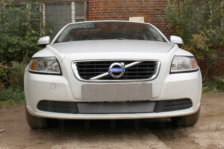 Сетка защитная в бампер Standart хром Strelka Volvo S40 2004-2012 no.6156