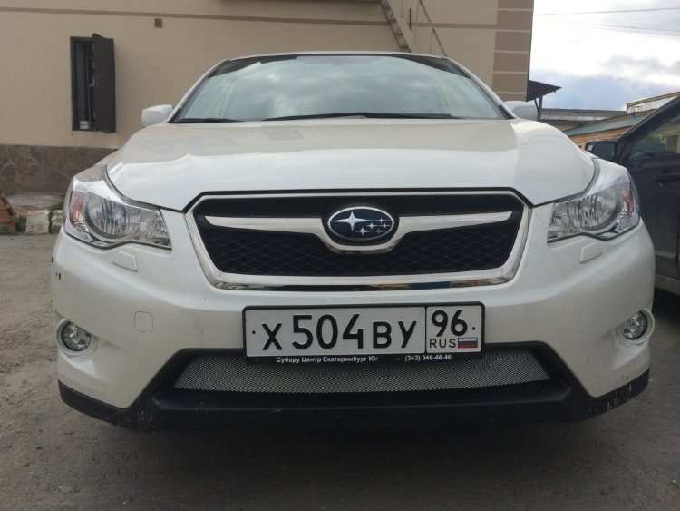 Сетка защитная в бампер Standart хром Strelka Subaru XV 2012-2018 no.6175