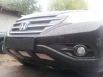 Сетка защитная в бампер Standart хром Strelka Honda CR-V IV 2012-2016