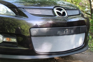 Сетка защитная в бампер Standart хром Strelka Mazda CX-7 2006-2012 ― Auto-Clover