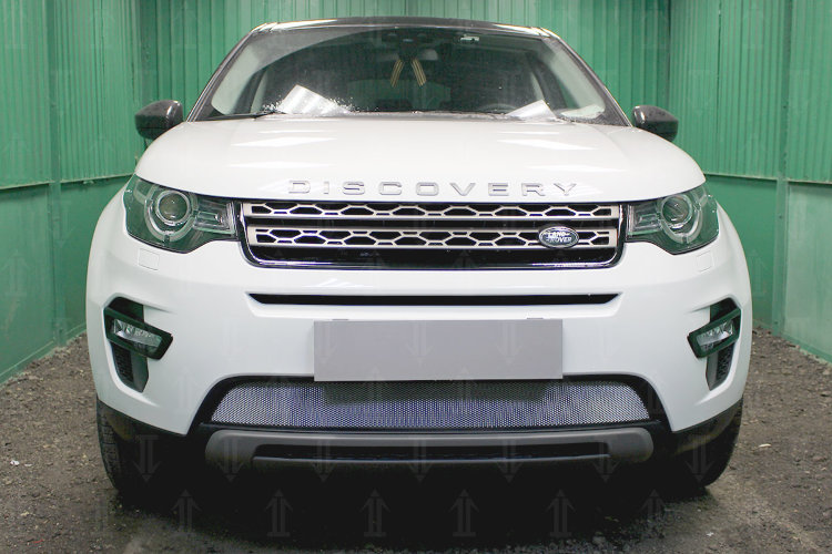 Сетка защитная в бампер Standart хром Strelka Land Rover Discovery Sport 2015-2019 no.6248