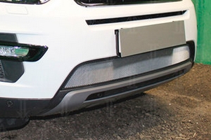 Сетка защитная в бампер Standart хром Strelka Land Rover Discovery Sport 2015-2019 ― Auto-Clover