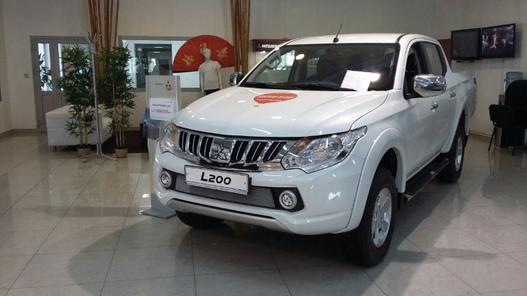 Сетка защитная в бампер Standart хром Strelka Mitsubishi L200 2015-2019 no.6299