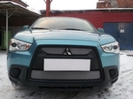 Сетка защитная в бампер Standart хром Strelka Mitsubishi ASX 2010-2019