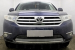 Сетка защитная в бампер Standart хром Strelka Toyota Highlander 2008-2013