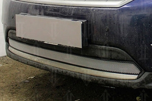 Сетка защитная в бампер Standart хром Strelka Toyota Highlander 2008-2013 ― Auto-Clover