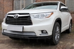 Сетка защитная в бампер Standart хром Strelka Toyota Highlander 2014-2019