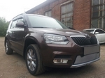 Сетка защитная в бампер Standart хром Strelka Skoda Yeti 2010-2019