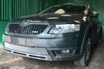 Сетка защитная в бампер Standart хром Strelka Skoda Octavia III 2013-2019