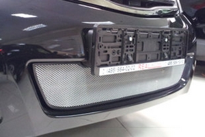 Сетка защитная в бампер Standart хром Strelka Nissan Teana 2008-2013 ― Auto-Clover