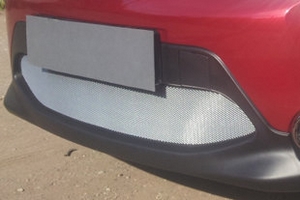 Сетка защитная в бампер Standart хром Strelka Nissan Qashqai 2014-2019 ― Auto-Clover