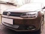 Сетка защитная в бампер Standart хром Strelka Volkswagen Jetta VI 2011-2019