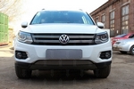 Сетка защитная в бампер Standart хром Strelka Volkswagen Tiguan I 2008-2016