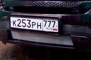 Сетка защитная в бампер Standart хром Strelka Ford Explorer 2011-2019 ― Auto-Clover