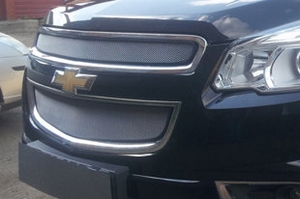 Сетка защитная в бампер Standart хром Strelka Chevrolet Trailblazer 2013-2019 ― Auto-Clover